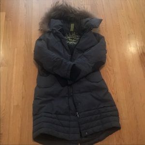 Soia & Kyo Fur lined down jacket